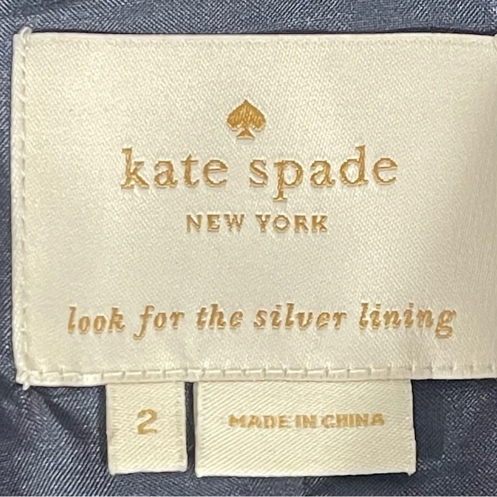 Kate Spade Floral Back Bow Fit & Flare Dress Dopamine Wedding Guest Date Night